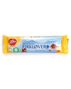 Freia Firklover Chocolate Bars with Hazelnuts - 0.8 Ounces (24 Grams) or 2.1 Ounces (60Grams)