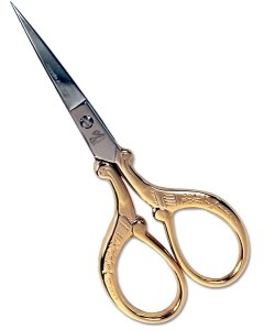 Gold Plated Embroidery Scissors