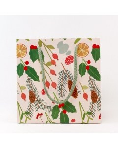 Holiday Greens Gift Bag