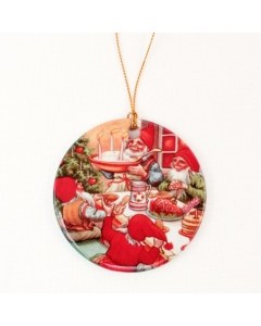 Hurra for Julgrøt Ornament