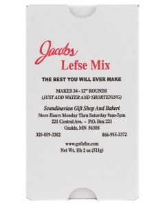 Jacobs Lefse Mix - 18 Ounces (511 Grams)