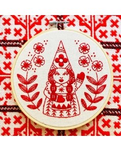 Julia Gnome Embroidery Kit