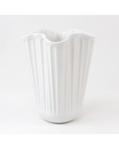 Kahler Tulle Ceramic Vase White