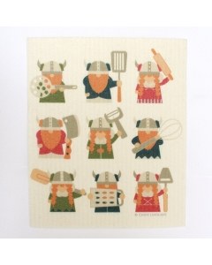 Kitchen Vikings Dishcloth