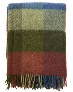 Klippan Gotland Throw - Multi Green