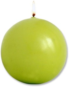 Lime Danish Ball Candle