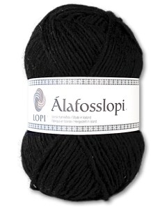 Álafosslopi Yarn 0059 Black