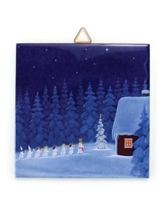 Lucia Procession Tile