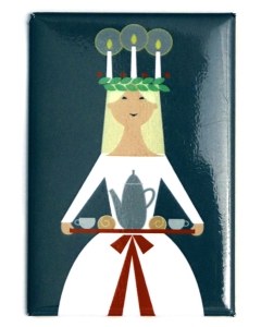 Cindy Lindgren Santa Lucia Magnet