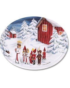 Lucia Procession Tray