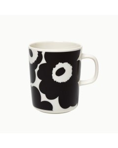 Marimekko Unikko 8.5 oz Mug - Black