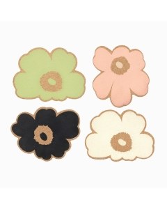 Marimekko Unikko Cork Coasters