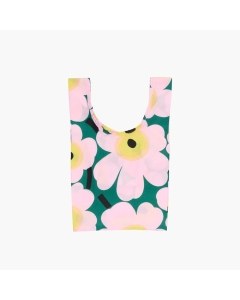 Marimekko Unikko Mini Smartbag - Green & Pink