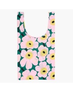 Marimekko Unikko Smartbag - Green & Pink