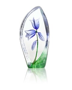 Mats Jonasson Harebell Crystal Block