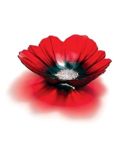Poppy Crystal Bowl