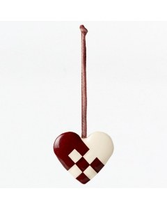 Metal Woven Heart Ornament