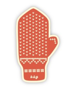 Norwegian Mitten Palm Sticker