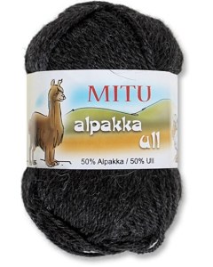 Mitu Alpaca/Wool 75 Charcoal