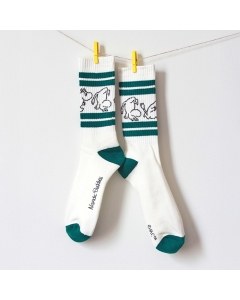Moomin Roll Retro Socks