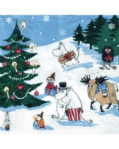 Moomin's Christmas Napkins