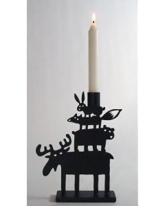 Moose Pyramid Candleholder