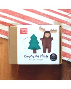 Murphy the Moose Felt Sewing Kit