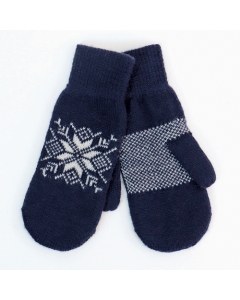 Norlender Snowflake Blue Mittens