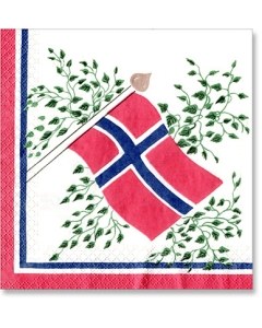 Scandinavian Flag Lunch Napkins 