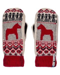 Dalarna Suede-Palm Mittens