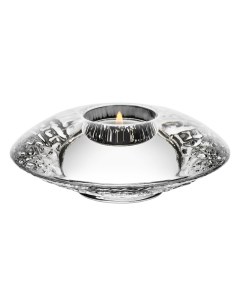 Orrefors Discus Votive Candleholder