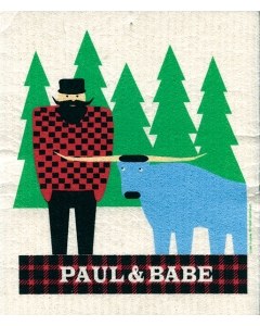 Paul Bunyan Cellulose Dishcloth