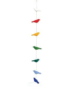 Seven Bird Rainbow Bird String