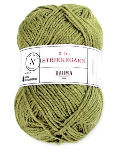 Rauma Strikkegarn 198 Olive