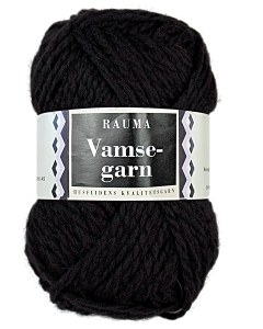 Rauma Vamsegarn 10 Black 