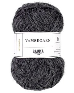 Rauma Vamsegarn 14 Charcoal 