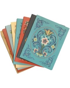 Rosemaling Design Note Cards
