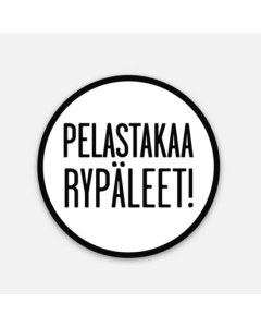 St. Urho Save the Grapes Decal