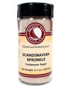 Scandinavian Cardamom Sprinkle Cardamom Sugar 3.7 Ounces (104.8 Grams)