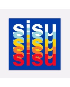 Sisu Square Decal 3"