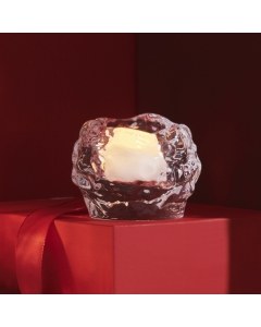 Orrefors Snowball Votive - Mini