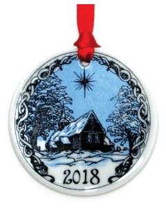 Stave Church Ornament 2018