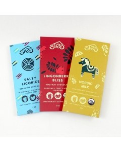 Sted Nordic Flavor Chocolate Bars