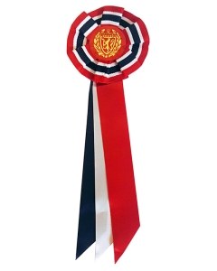 Syttende Mai Rosette Ribbon