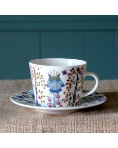 Taika Coffee Cup and Saucer from iittala of Finland