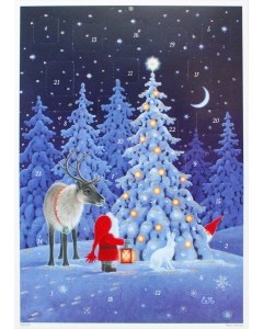 Tomte's Christmas Peekaboo Advent Calendar