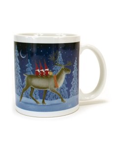 Tomtar on Reindeer Mug