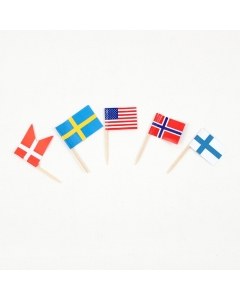 Toothpick Flags