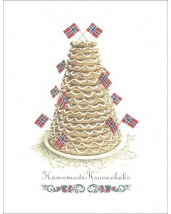 Homemade Kransekake Card