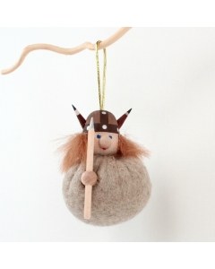 Viking Woman Ornament